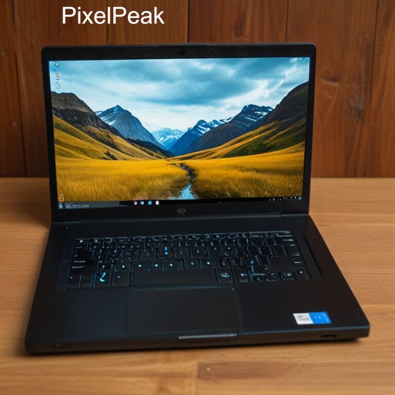 Sleek PixelPeak Laptop